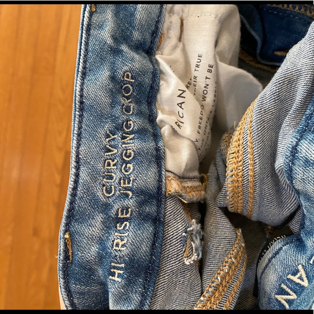 Hi-rise Jegging Crop jeans - Picture 4 of 5